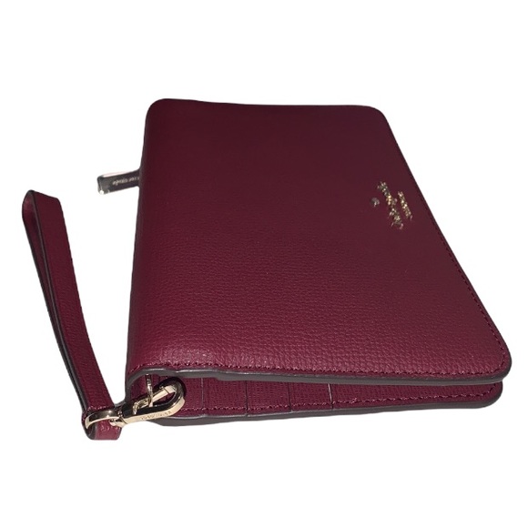 ♠️ kate spade ♠️ Darcy Medium Clutch Wallet Wristlet, Blackberry Preserve
